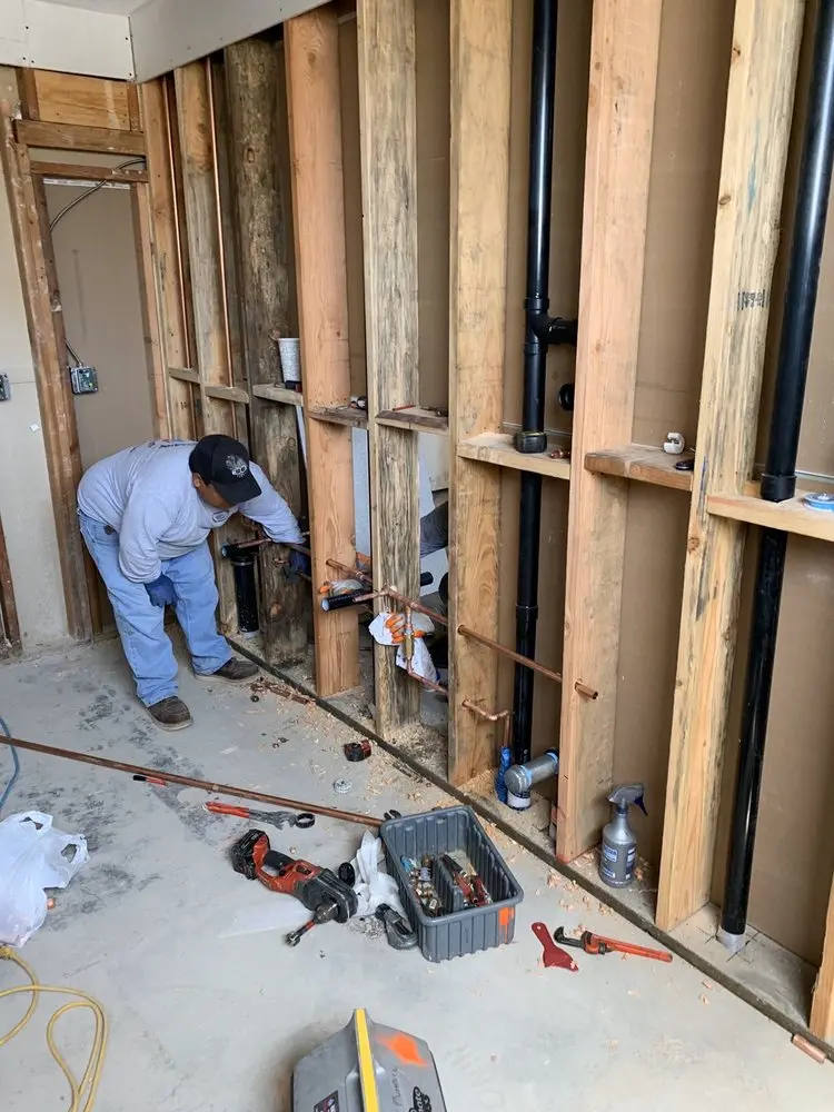 Commercial rough-in plumbing for Trenchless Sewer Repair in Spring Lake